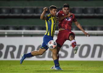 Rosario Central empató y clasificó con comodidad porque San Lorenzo goleó en Chile