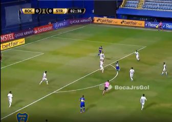Almendra metió un golazo para tranquilizar a Boca en La Bombonera