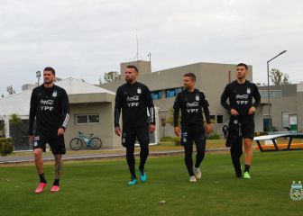 Scaloni sigue con las pruebas