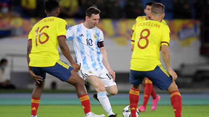 Argentina pierde dos puntos con Colombia en Barranquilla