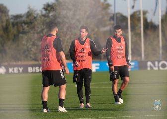 Scaloni prepara cambios para el debut contra Chile