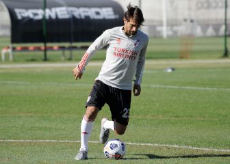 River volvió a las prácticas y espera por Paulo Díaz