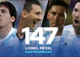 Messi alcanza a Mascherano