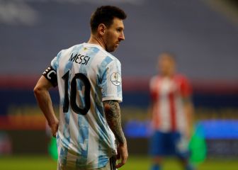 Messi: apenas destellos de toda su clase, en Brasilia