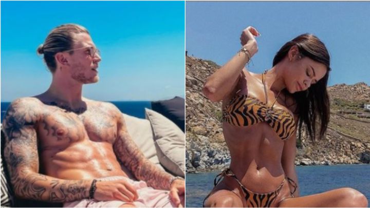 Romance y escándalo: las fotos de Karius, sorprendido a los besos con una modelo argentina