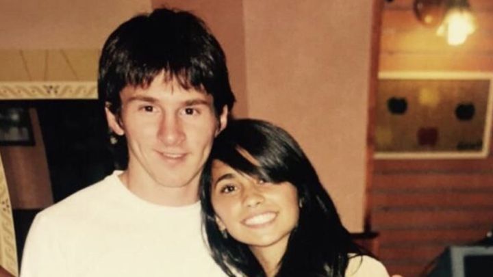 El romántico saludo de Antonela Roccuzzo a Leo Messi por ...