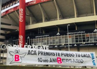 Las cargadas de Boca por los 10 años del descenso de River