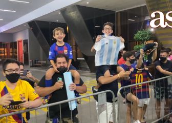 Tras Brasilia y Río de Janeiro, Messi causa furor en Cuiabá