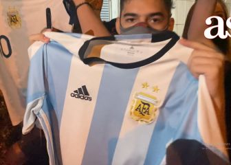 Messi y Argentina llegaron a Goiania y se volvió a desatar la locura por el '10'