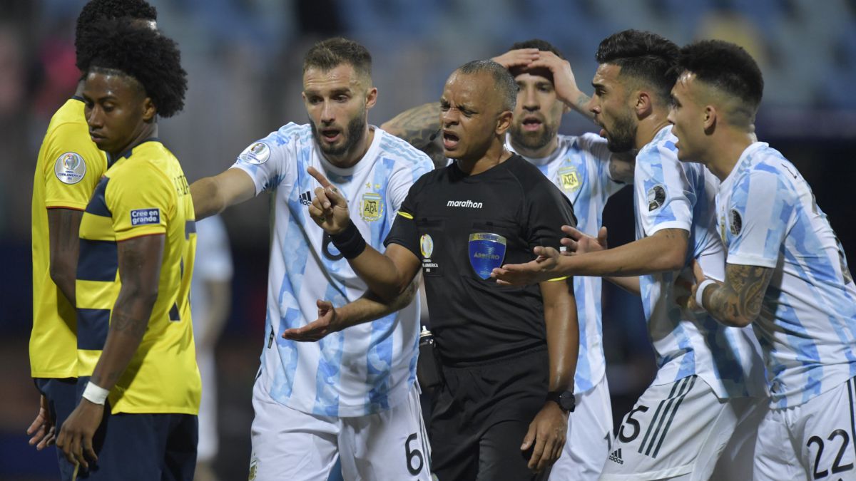 Argentina 3 0 Ecuador Goles Resumen Y Resultado As Argentina