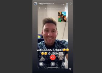 La tierna foto que compartió Anto Roccuzzo para Messi tras el triunfo de Argentina