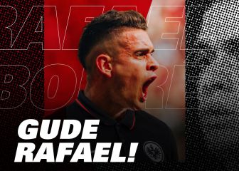 Santos Borré, nuevo jugador del Eintracht Frankfurt