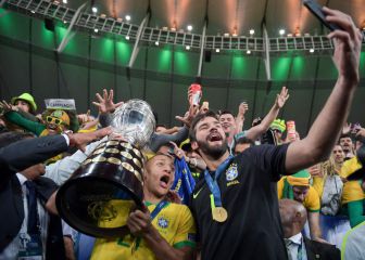 Bajas del Brasil - Argentina: sancionados y lesionados de la Final de la Copa América