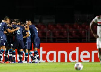 Formación posible de Racing hoy contra Sao Paulo en los octavos de Copa Libertadores