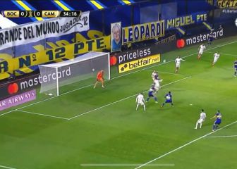 Polémico gol anulado a Boca tras revisión en el VAR