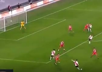 ¡Obra maestra! El bombazo al ángulo de Matías Suárez al más puro estilo Cristiano Ronaldo