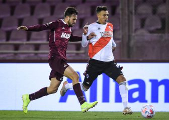 Suárez se retiró con una molestia en el aductor