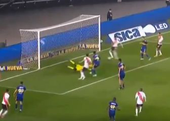 La imagen lo dice todo: increíble lo que se perdió Romero para abrir el partido contra Boca
