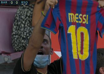 El Camp Nou no olvida a Messi: esto pasó en el minuto 10