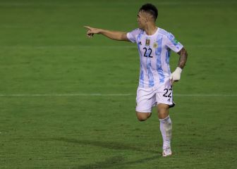 El 1x1 de Argentina: Lo Celso conduce, Lautaro define