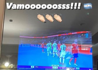 El aliento de Lionel Messi para la Selección argentina de futsal