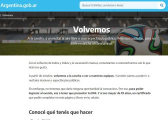Vuelta del público a las canchas: aforo, medidas del DNU y qué se puede hacer en los estadios