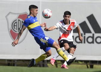 Boca arrolla a River en el superclásico de reserva