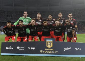 Formación oficial de River ante Boca en la Liga Profesional