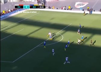 ¡Golazo del pibe Álvarez para abrir el River - Boca!
