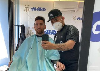 El nuevo look de Messi con la Selección Argentina