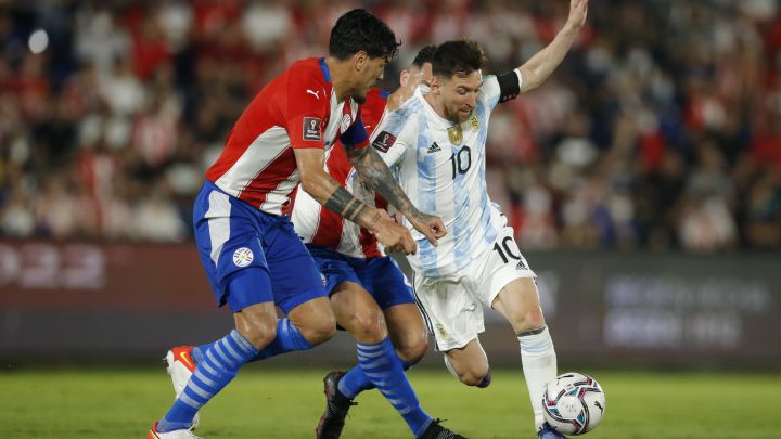 Falta de acierto en Argentina y Messi contra Paraguay