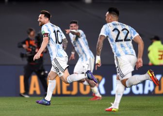 Messi se divierte con Argentina