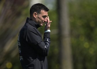 Scaloni empieza a definir el XI