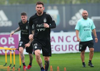 Correa trabajó al margen del grupo en la práctica vespertina