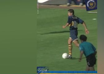 A 25 años del debut de Riquelme con Boca: disfruten...