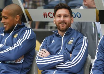 Messi, suplente por primera vez casi seis años después