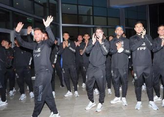 Impresionante recibimiento a la Selección en San Juan