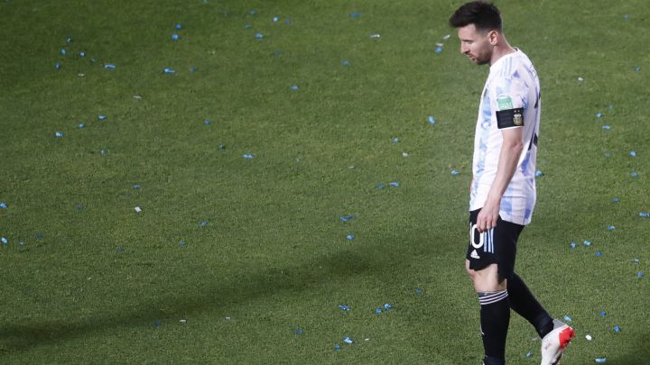 Messi, irregular en el Clásico
