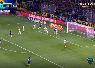 Fabra volvió del descanso y dejó esta perla en forma de gol