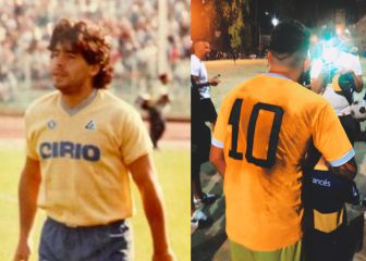Tevez y la '10' de Diego: el homenaje a Maradona en Fuerte Apache
