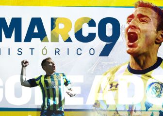 Marco Ruben hace historia con sus 99 goles en Rosario Central