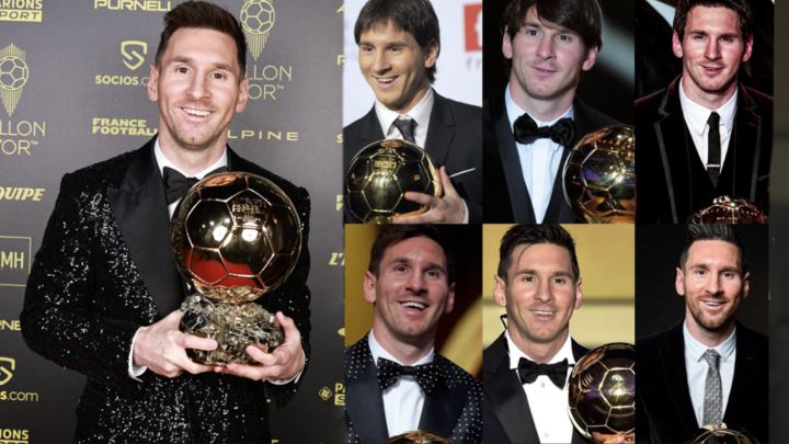 Messi gana el Balón de Oro 2021, el séptimo de su carrera - AS Argentina