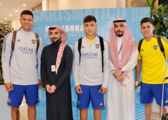 Boca ya está en Arabia Saudita