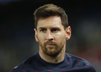 Messi se cruza con el Madrid