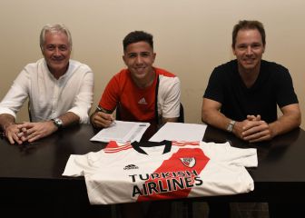 Enzo Fernández extendió su vínculo con River hasta 2025