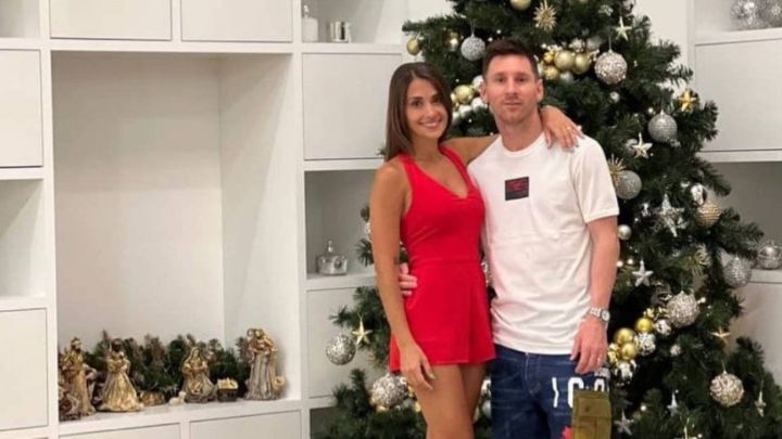Lionel Messi y Antonela Roccuzzo bailan por Navidad - AS Argentina