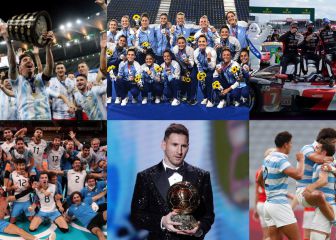 Los grandes momentos del 2021 para el deporte argentino