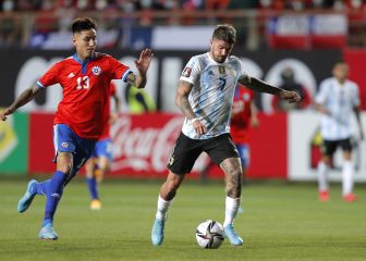 Paredes, De Paul, Otamendi y Tagliafico, suspendidos ante Colombia