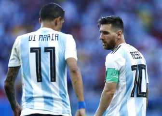 Di María rechaza el dorsal número '10' de Messi