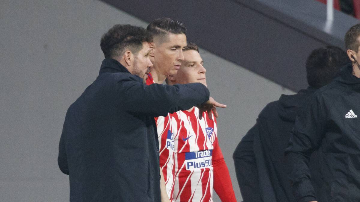 Simeone se atacó a sí mismo